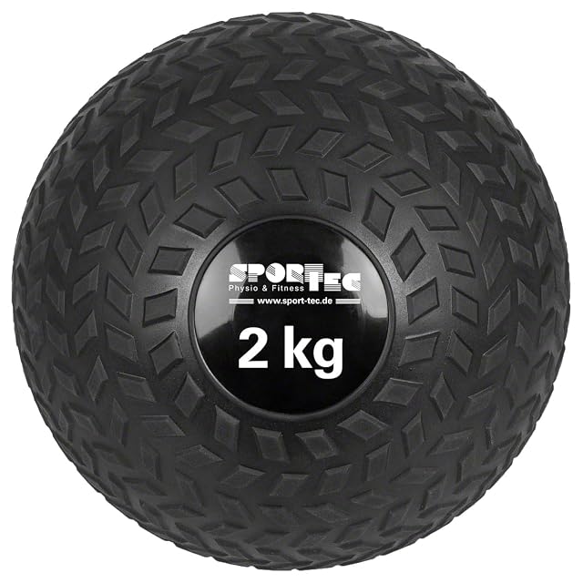 Palla d'urto Sport-Tec nera, 23 cm di diametro, 2 kg