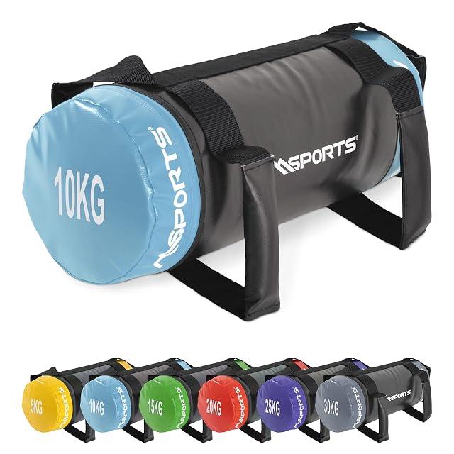 Power Bag Premium MSPORTS in pelle sintetica, 10 kg