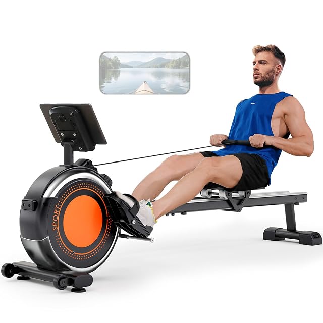 Vogatore magnetico Dripex con doppie rotaie di scorrimento in acciaio e monitor LCD