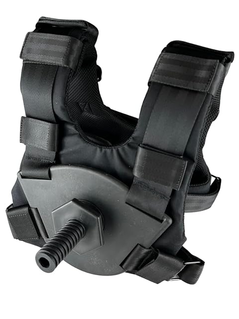 Gilet zavorrato a dischi FITNESS KIT con attacchi anteriore e posteriore per dischi da 30 mm